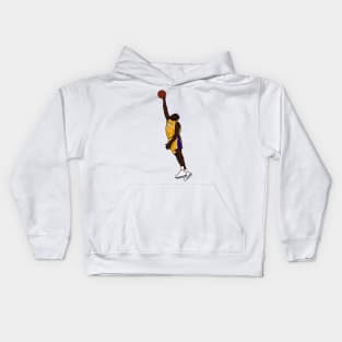 Shaquille O'Neal Dunk - Los Angeles Lakers Kids Hoodie